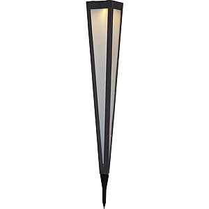 Saulės lempa Bollard Pyramis 3000K 6h 13lm /6 482-56
