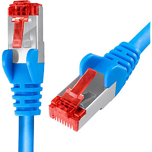 Spacetronik RJ45 CAT 6 S/FTP Кабель AWG27 LSZH синий 3 м