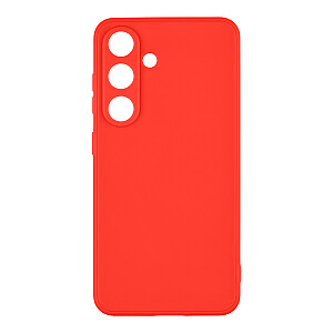 OBAL:ME Matinis TPU dangtelis, skirtas Samsung Galaxy S25 Red