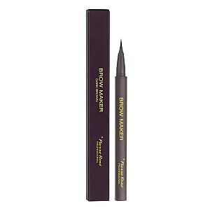 Карандаш для бровей PIERRE RENE Brow Maker, темно-коричневый, 0,5 г