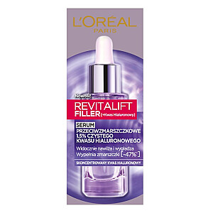 L'OREAL Revalitalift Filler serumas nuo raukšlių 1,5 % grynos hialurono rūgšties 30 ml