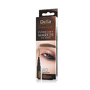 Antakių žymeklis DELIA Eyebrow Expert Brown 1 vnt.