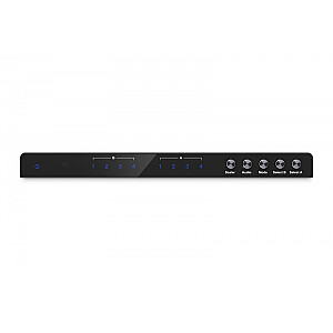 Przełącznik/Matrix HDMI 4/2-porty 4K/30Hz UHD HDCP 1.4 audio z pilotem