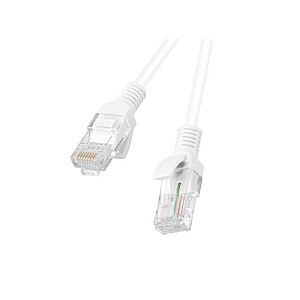 PATCHCORD KAT.5E UTP 1M BIAŁY FLUKE PASSED LANBERG 10-PACK