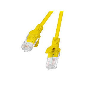 LPATCHCORD KAT.5E UTP 1.5M ЖЕЛТЫЙ FLUKE PASSED LANBERG 10-PACK