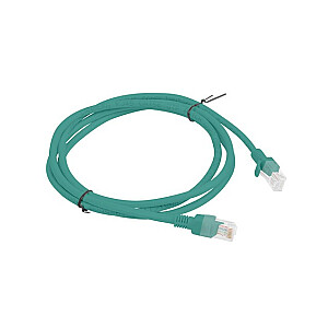 Patchcord KAT.6 UTP 1,5M GREEN FLUKE PASSED LANBERG 10-PACK