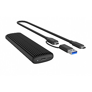 Корпус твердотельного накопителя M.2 NVMe/SATA M.2 IB-1808MCT-CU31, USB 3.1 (Gen 2), M-Key 