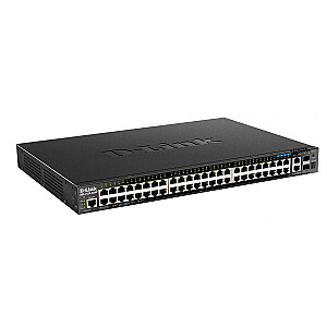 Przełącznik DGS-1520-52MP 44xGE PoE 2xSFP+ 