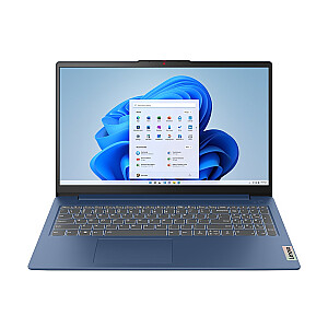 Lenovo Ideapad Slim 3-15 – Core i5-12450H | 15,6 colio Full HD | 16 GB | 512 GB | Apšviesta klaviatūra | Win11Home | Mėlyna