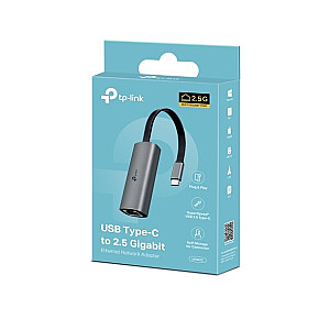 Сетевая карта TP-LINK UE302C USB Type-C to 2.5 Gigabit Ethernet Network Adapter