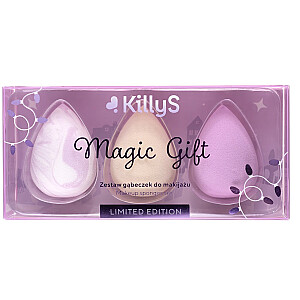 KILLYS SET Magic Gift zestaw gąbeczek do makijażu 3szt