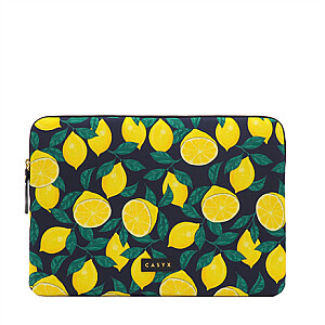 Casyx | SLVS-000002 | Casyx for MacBook | Fits up to size 13 ”/14 " | Sleeve | Midnight Lemons | Waterproof