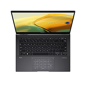 ASUS Zenbook 14 OLED UM3402YA-WS74T laptop AMD Ryzen™ 7 7730U 35.6 cm (14") WQXGA+ 16 GB LPDDR4x-SDRAM 512 GB SSD Wi-Fi 6E (802.11ax) Windows 11 Home Black New Repack/Repacked