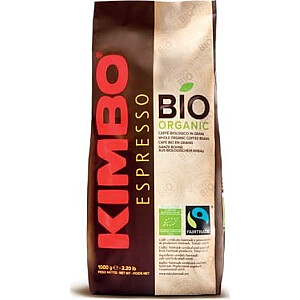 Kimbo BIO ekologiškos kavos pupelės 1 kg