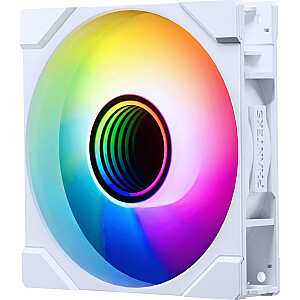 Phanteks M25G2-120 D-RGB ventiliatorius su atbulinėmis mentėmis, baltas (PH-F120M25R_G2_DWT01)