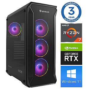 INTOP Ryzen 7 5800X 32GB 1TB SSD M.2 NVME+2TB RTX4060 8GB WIN11