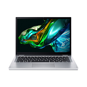 Acer Aspire 3 Spin 14 A3SP14-31PT-38YA Intel Core i3 серии N i3-N305 Hybrid (2-в-1) 35,6 см (14") Сенсорный экран WUXGA 8 ГБ LPDDR5-SDRAM 256 ГБ SSD Wi-Fi 6 (802.11ax) Windows 11 Home в режиме S Silver Новый Repack/Repacked