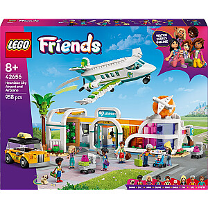 LEGO Friends Heartlake City lėktuvas ir oro uostas (42656)