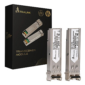 Модуль SFP 1.25G, 2 шт., 1,25 Гбит/с, LC/UPC, 850 нм, 550 м, многомодовый, DOM 