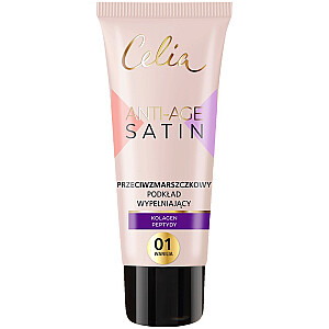 CELIA Satin Anti-Age podkład przeciwzmarszczkowy do twarzy 01 30ml