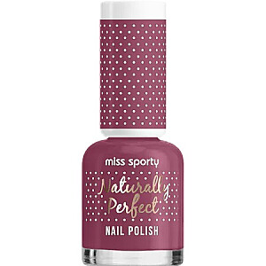 MISS SPORTY Naturally Perfect Nail Lakas nagų lakas 021 Sweet Cherry 8 ml