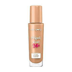 MISS SPORTY Perfect To Last 24 valandų makiažo pagrindas 160 Vanilla 30 ml