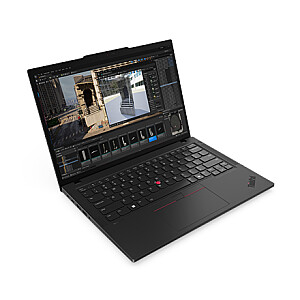 Lenovo ThinkPad P14s | Black | 14 " | IPS | WUXGA | 1920 x 1200 pixels | Anti-glare | AMD Ryzen 7 PRO | 8840HS | 32 GB | SO-DIMM DDR5 | Solid-state drive capacity 1000 GB | AMD Radeon 780M Graphics | Windows 11 Pro | 802.11ax | Bluetooth version 5.3