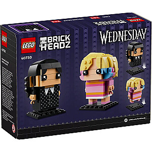 LEGO BRICKHEADZ 40750 Trečiadienis ir Enidas