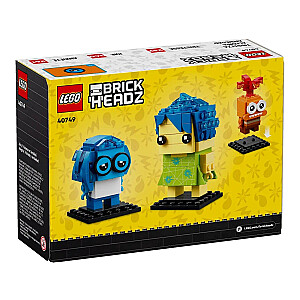 LEGO BRICKHEADZ 40749 Džiaugsmas, liūdesys ir netikrumas