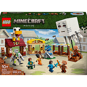 Minecraft Balloon Ghast Village Attack (21273)