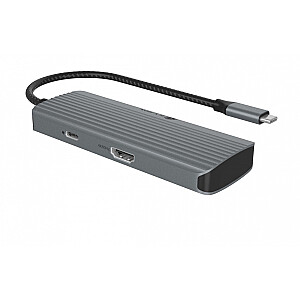 IB-DK4022a-CPD Док-станция 6 в 1, HDMI, USB, PD 