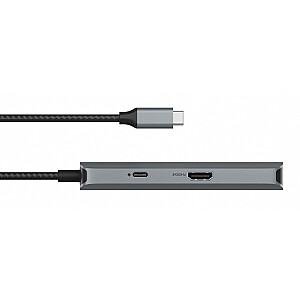 IB-DK4022a-CPD Док-станция 6 в 1, HDMI, USB, PD 