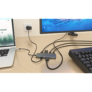 IB-DK4022a-CPD Док-станция 6 в 1, HDMI, USB, PD 