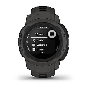 Garmin Instinct 2S 2,01 см (0,79") MIP 40 мм Цифровой 156 x 156 пикселей Графитовый GPS (спутник)