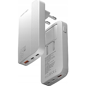 Ładowarka Mobile Origin Slim Charger 1x USB-A 2x USB-C 1.5 A (GAN-65W-SLM-WHT)