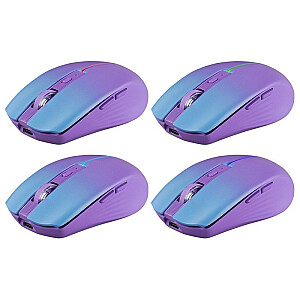 DEFENDER MYSTERY MM-301 RF+BT MOUSE PURPLE 1600 DPI 6P