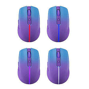 DEFENDER MYSTERY MM-301 RF+BT MOUSE PURPLE 1600 DPI 6P