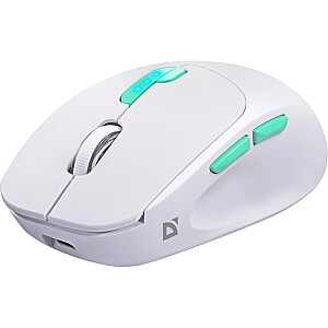 MOUSE DEFENDER NITTA MM-307 RF+BT OPTIC 1600dpi 6P WHITE