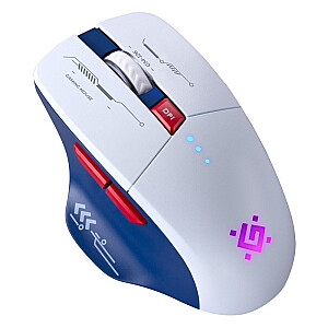 MOUSE DEFENDER GM-126 TISA RF+BT OPTIC 1600dpi 6P WHITE