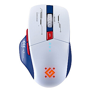 MOUSE DEFENDER GM-126 TISA RF+BT OPTIC 1600dpi 6P WHITE