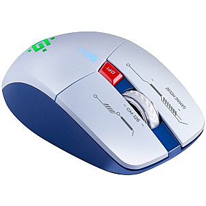 MOUSE DEFENDER GM-126 TISA RF+BT OPTIC 1600dpi 6P WHITE