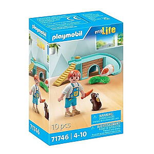 Playmobil My Life 71746 Мальчик с морской свинкой