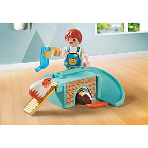 Playmobil My Life 71746 Мальчик с морской свинкой