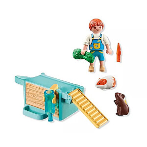 Playmobil My Life 71746 Мальчик с морской свинкой