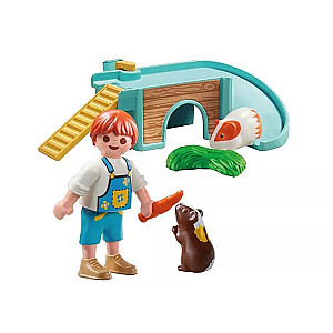 Playmobil My Life 71746 Мальчик с морской свинкой