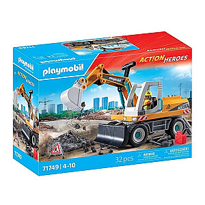 Playmobil Action Heroes 71749 Большой экскаватор