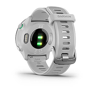 Garmin Forerunner 55 с пульсометром HRM Elevate (белая / белая полоса)