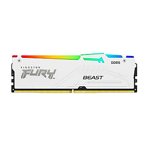 Kingston Fury Beast White RGB EXPO 64 ГБ [2x32 ГБ, 5600 МГц DDR5 CL36 DIMM]