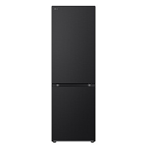 LG Refrigerator | GBV3100EEP | Energy efficiency class E | Free standing | Combi | Height 186 cm | No Frost system | Fridge net capacity 234 L | Freezer net capacity 110 L | Display | 35 dB | Dark Graphite