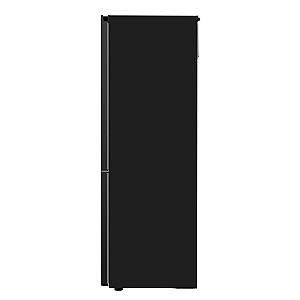 LG Refrigerator | GBV3100EEP | Energy efficiency class E | Free standing | Combi | Height 186 cm | No Frost system | Fridge net capacity 234 L | Freezer net capacity 110 L | Display | 35 dB | Dark Graphite